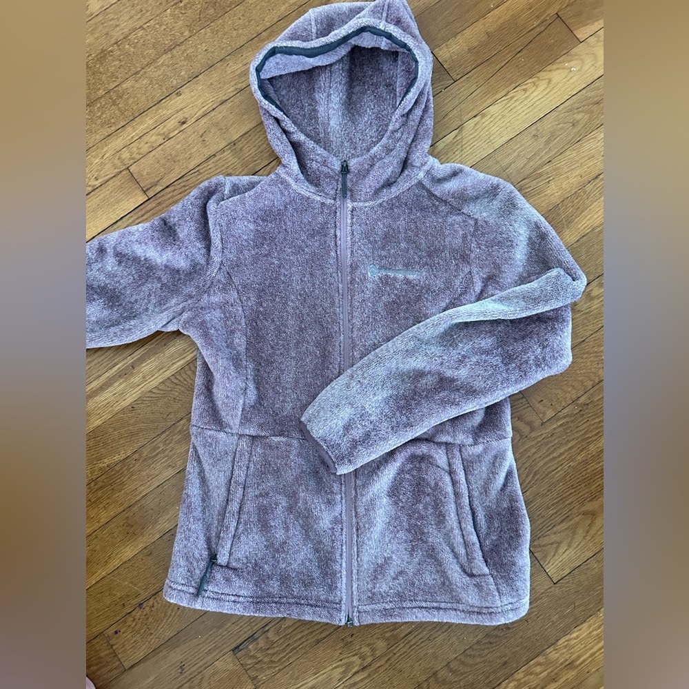 FREE COUNTRY ladies full zipper fleece with zippered pockets